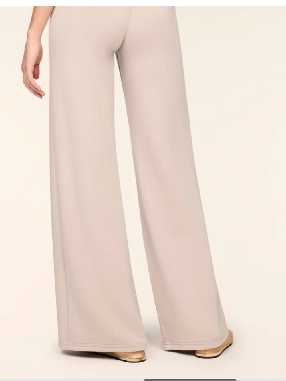 SPANX Women's AirEssentials French Grey Wide Leg Pants $118 - Picture 3 of 8